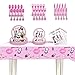 71pcs Spa Salon Makeup Birthday Party Tableware Kit 9