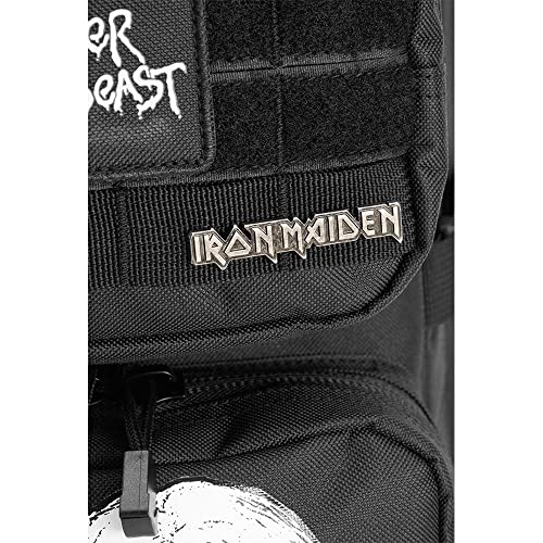 Unisex Backpack Iron Maiden US Cooper Large Eddy Glow, Black, L, Rucksack3