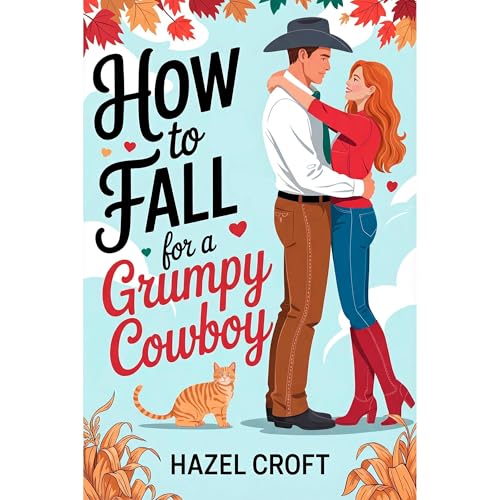 How to Fall for a Grumpy Cowboy Audiolibro Por Hazel Croft arte de portada