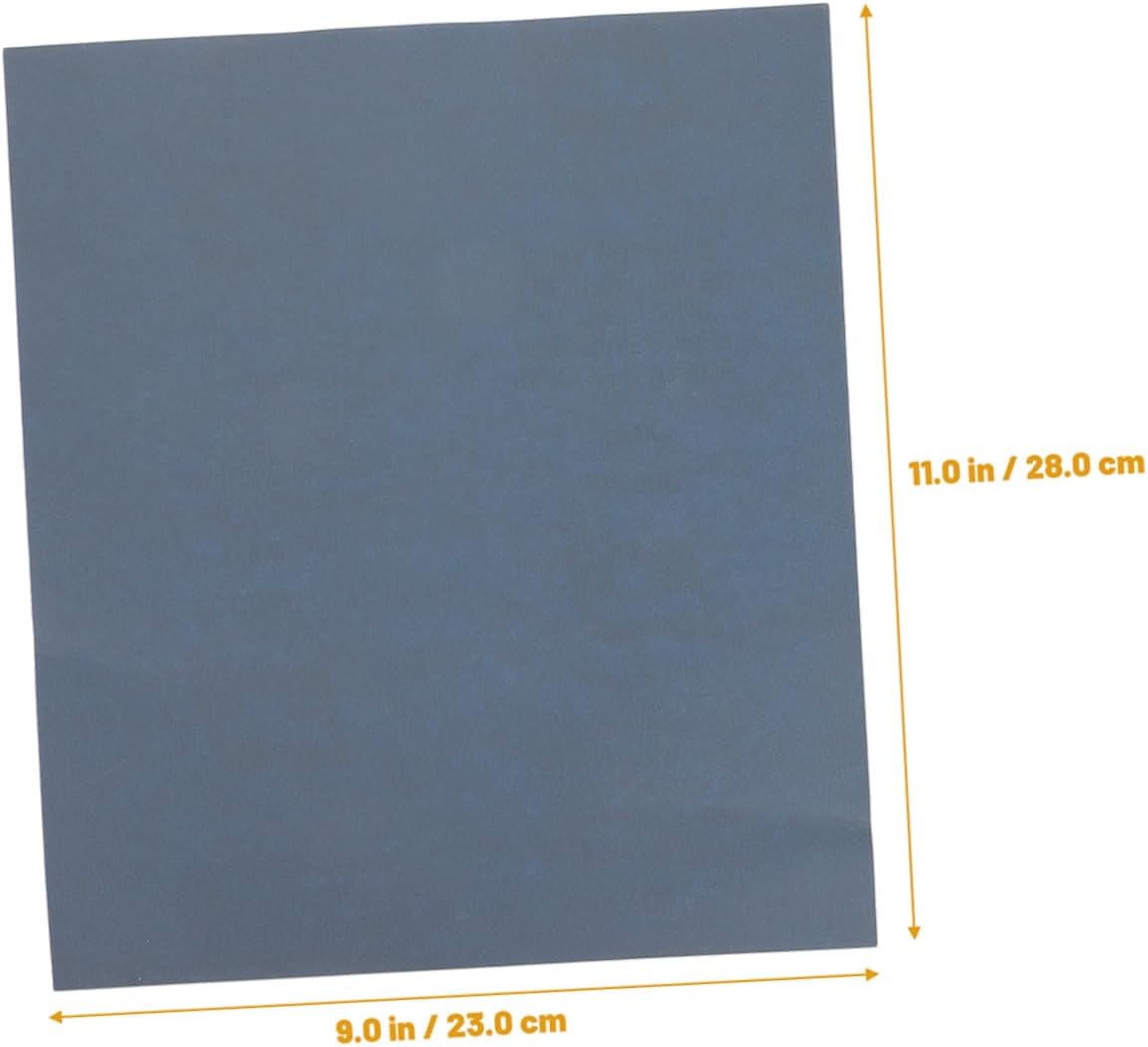 Milisten 5pcs Bird Cage Sandpaper Sheets for Trimming Replacement Liners for Parrot Cages Easy Replace Mats Random Patterns