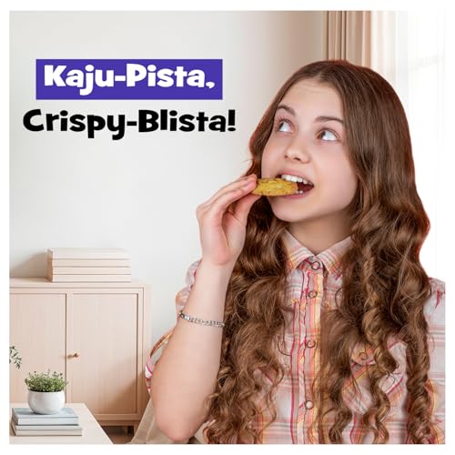 Image of Panchhi Kaju Pista Biscuits 345g | Buttery Crispy Cookies - Cashews Almonds & Pistachios Made with Refined Wheat Flour Amul Butter Milk Solids Perfect Nutty & Rich Tea Time Snack(6 Month Shelf Life)