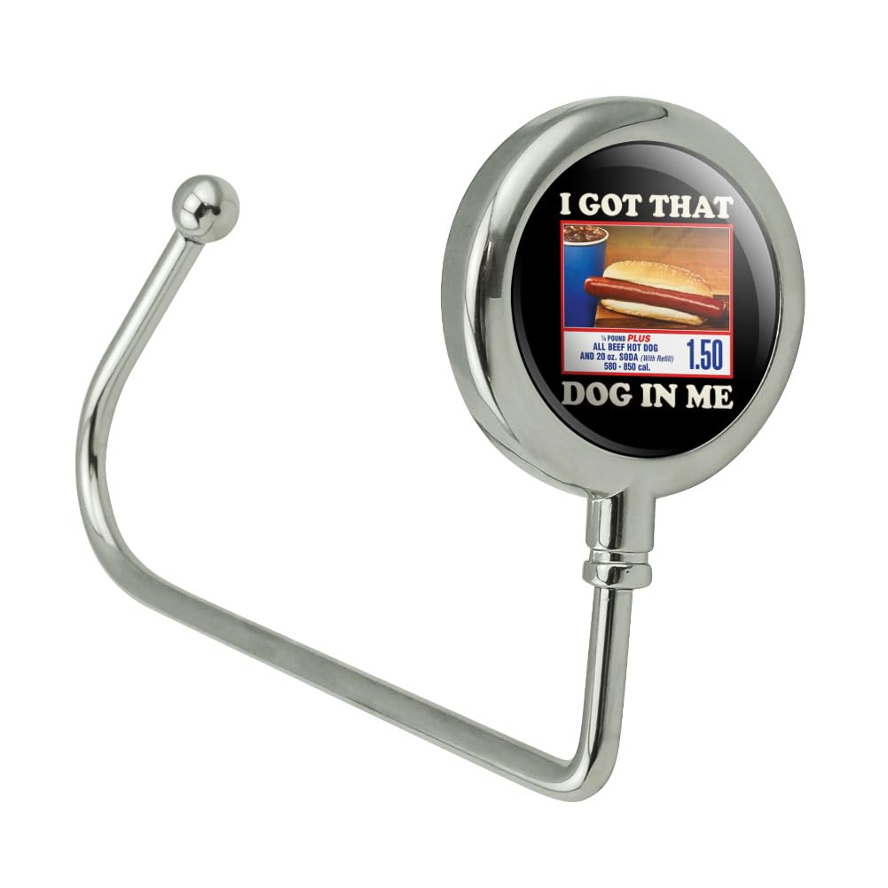 GRAPHICS & MORE I Got That Dog in Me Purse Bag Hanger Holder Hook