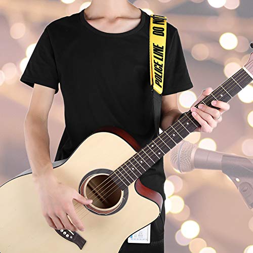 Liyes Sangle de Guitare électrique, Sangle de Guitare Basse en Polyester Jaune Pratique pour Guitare électrique pour… - Les Beatles, Paul McCartney, John Lennon, RIngo Starr, George Harrison Liyes Sangle de Guitare électrique, Sangle de Guitare Basse en Polyester Jaune Pratique pour Guitare électrique pour… – Image 4