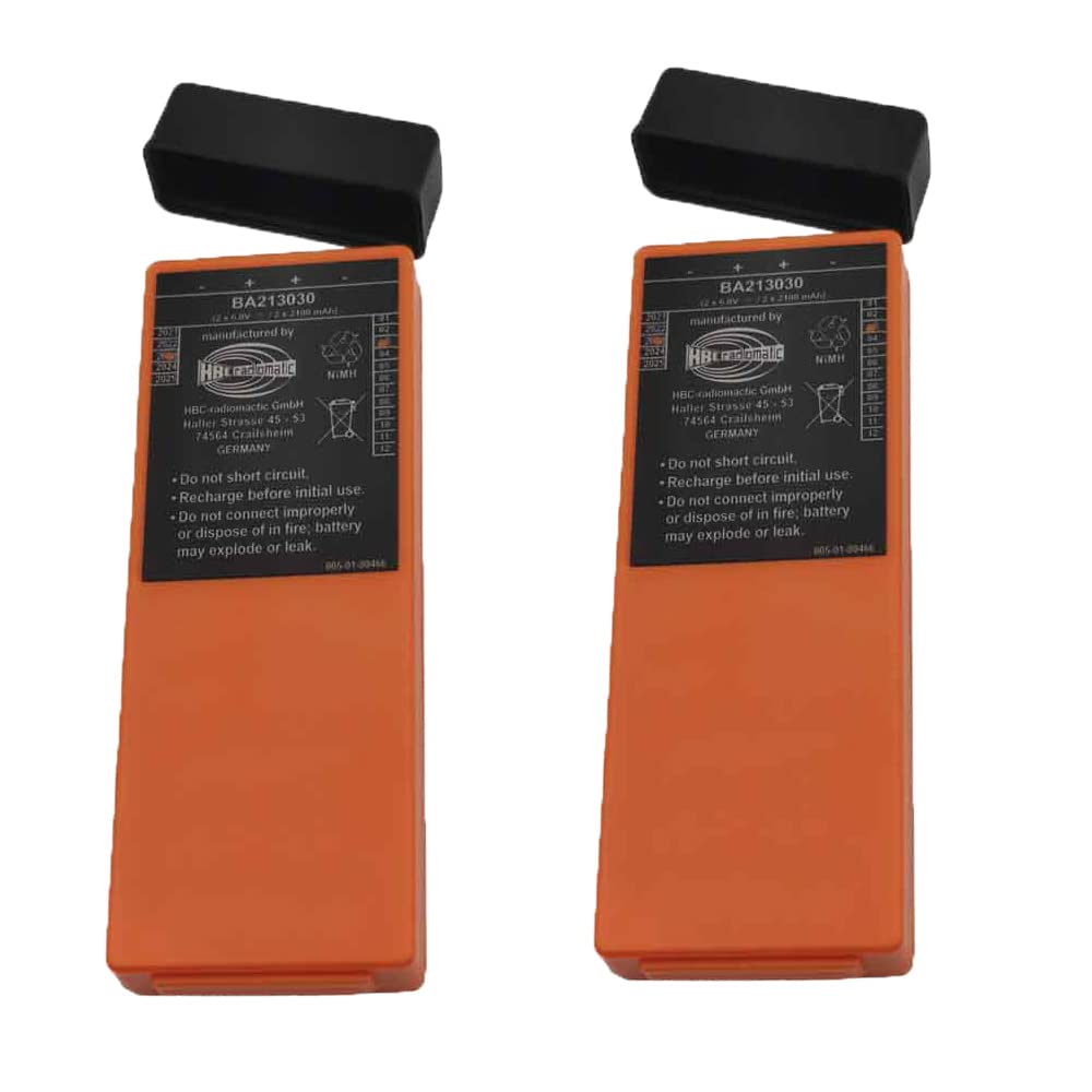 MEELER 2 Pack 6V 2100mAh BA213030 BA213031 Replacement Battery for HBC Spectrum 2 Spectrum 3 Spectrum