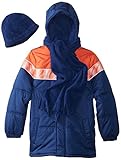 iXtreme Big Boys' Color Block Digi Print Hat and Scarf