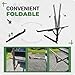 Foldable Truck Bed Extender - 400lb Hitch Mount Heavy Duty Steel Bed Extender for Ladder, Canoe, Kayak, Pipes, Lumber