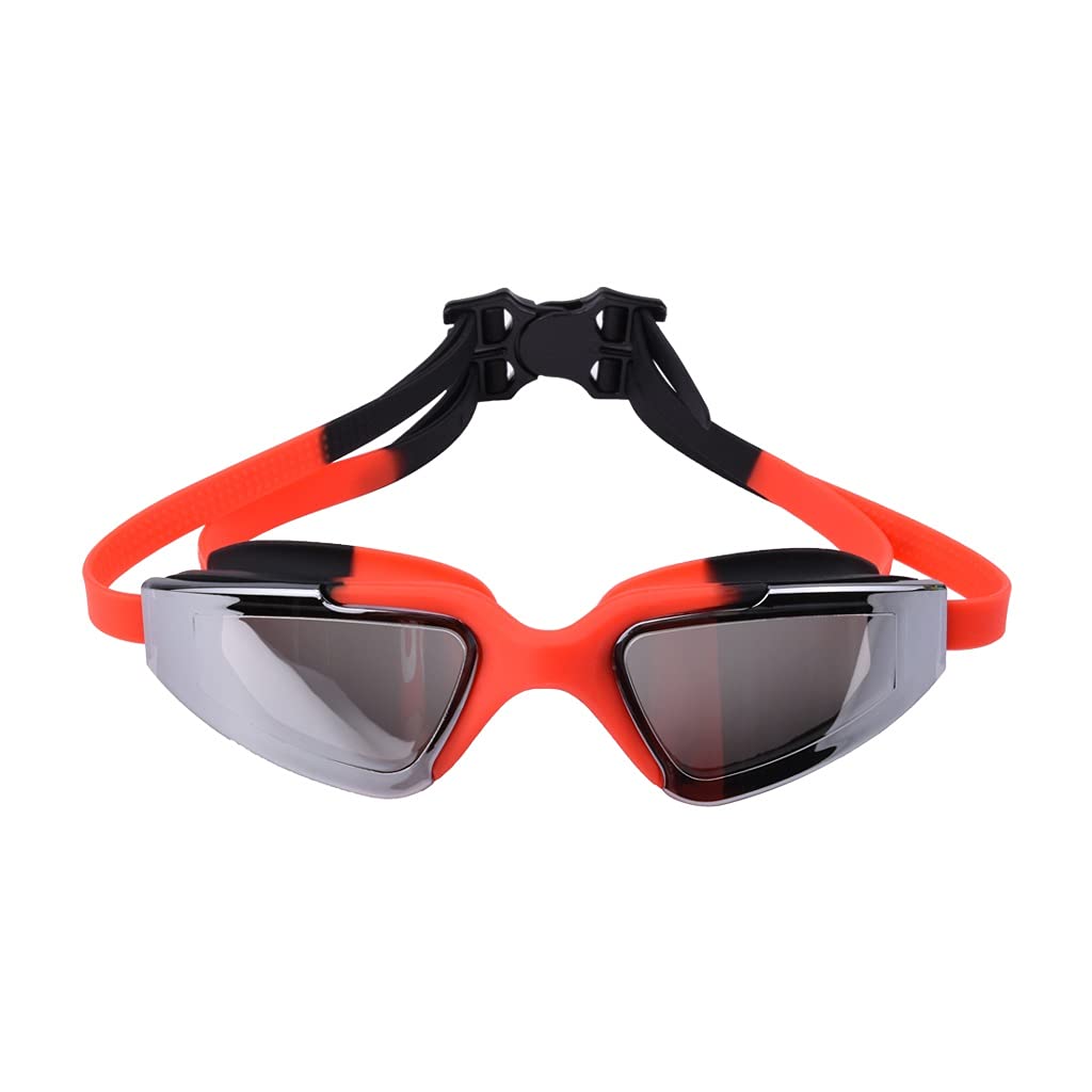 Schwimmbrillen, Silikon-Schwimmbrille for Männer, Frauen, Erwachsene, Kinder, Tauchen, wasserdichte Sportbrille