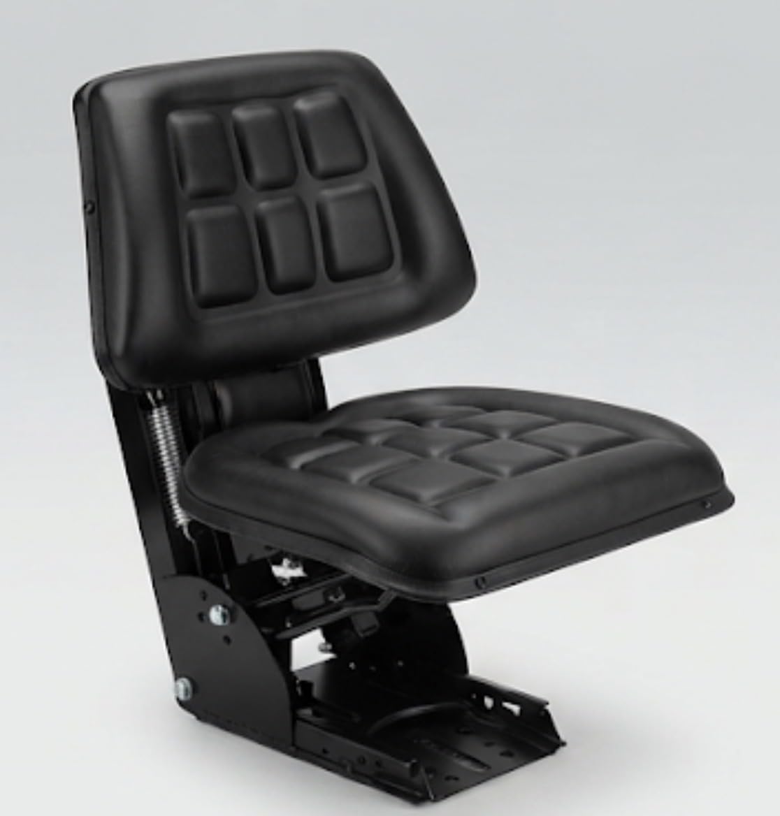 Siège Universel Tracteur PVC Noir RM30 | Pour Machines Agricoles, Pelleteuses, Industrielles, d'Élevage, Motos Agricoles, Sièges Faucheurs, Chariots Élévateurs