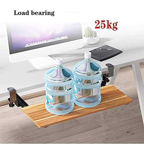 Support de clavier coulissant robuste de 75cm avec rails fluides ajustables - 8