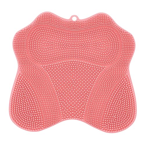 Esterilla de ducha exfoliante para pies | Esterilla exfoliante de silicona para pies con ventosas antideslizantes - Almohadilla de bienestar para el hogar, la familia y los viajes, baño y spa