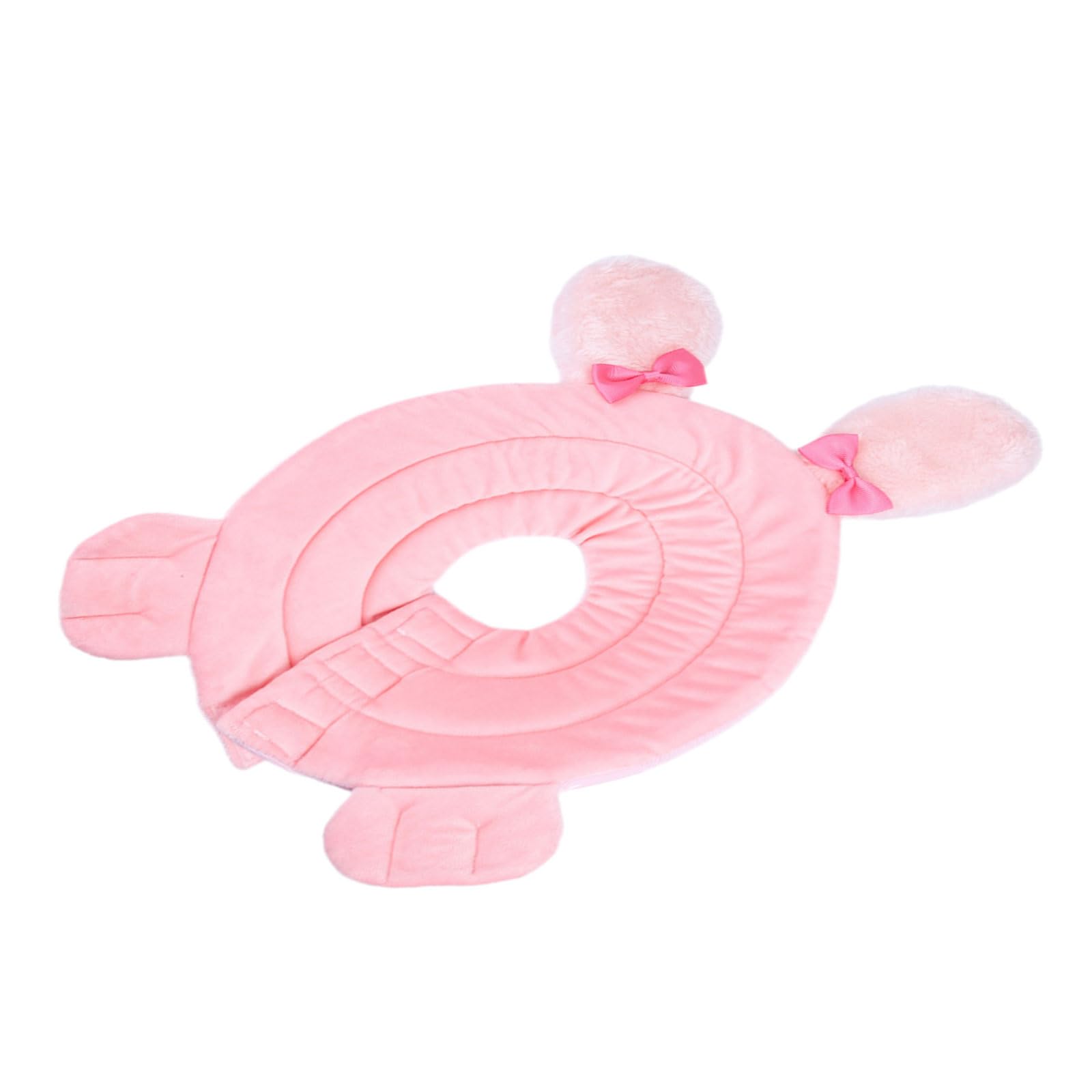 Cône élisabéthain chat motif dessin animé avec collier réglable souple