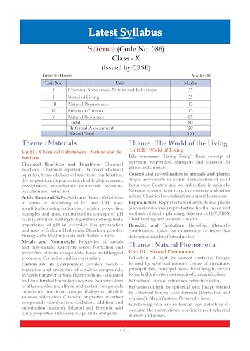 Image of Oswaal CBSE Class 10 Science Question Bank | Chapter & Topic-wise Solved Papers (2017-2026) | Based on Syllabus (April 2026) | Includes 2026 Papers | For 2027 Exam