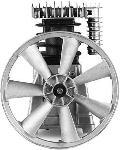 VEVOR Industriële luchtcompressorkop, pompmotor, 3 pk, 160 psi, 1300 tpm, 1 fase 11 bar, cilinderpomp van aluminium hoofdconstructie - Afbeelding 5