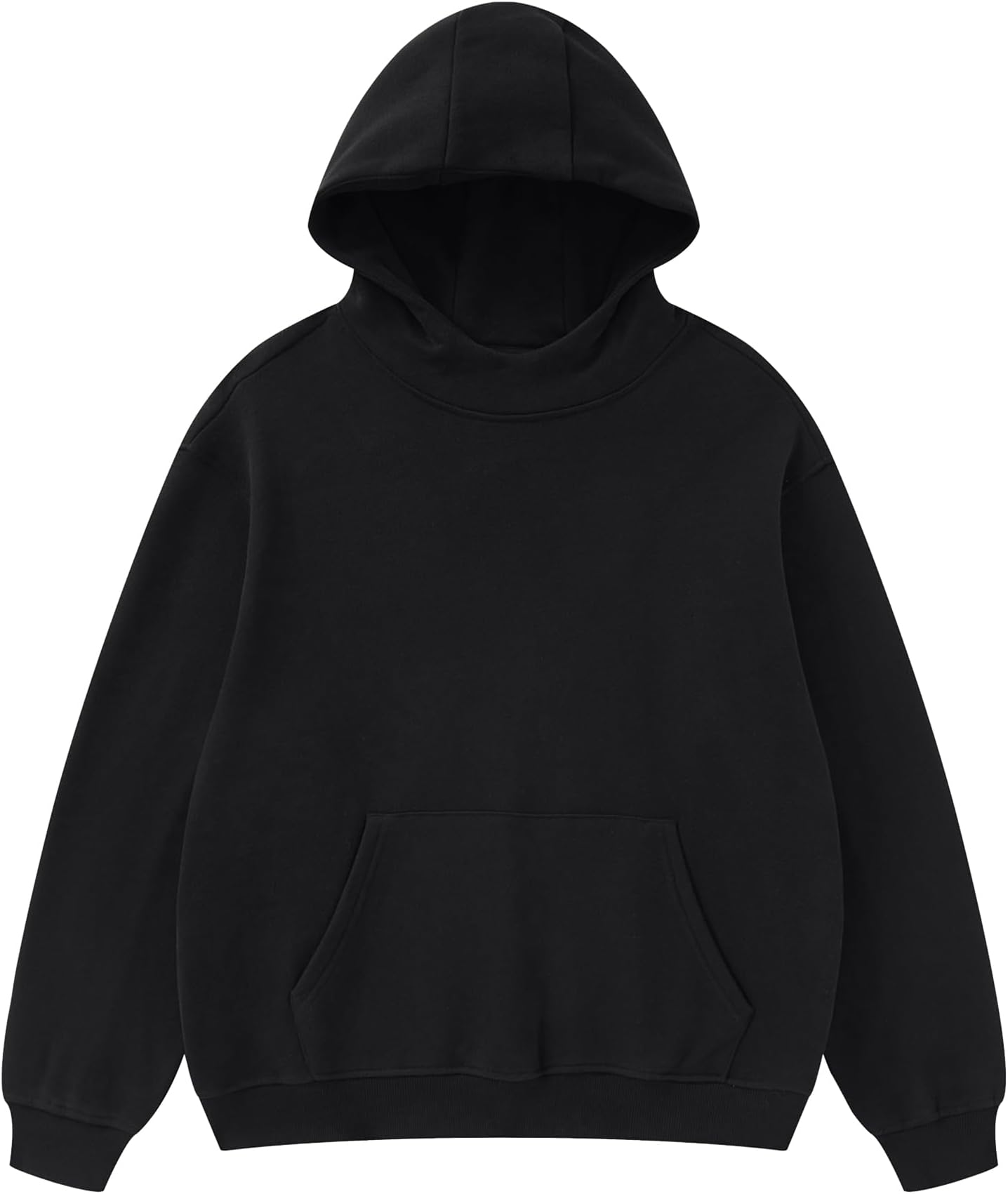 FAIABLEMens Oversized Hoodie Pullover Heavyweight Fleece Hoodie Cotton Hooded Sweatshirt Plain Streetwear Hoodie wtih Pocket