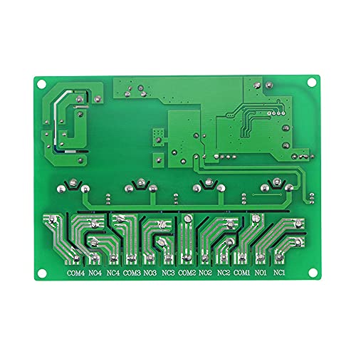 Interrupteur à télécommande 4 voies 30A 220V-380V avec boîtier métal robuste - 4