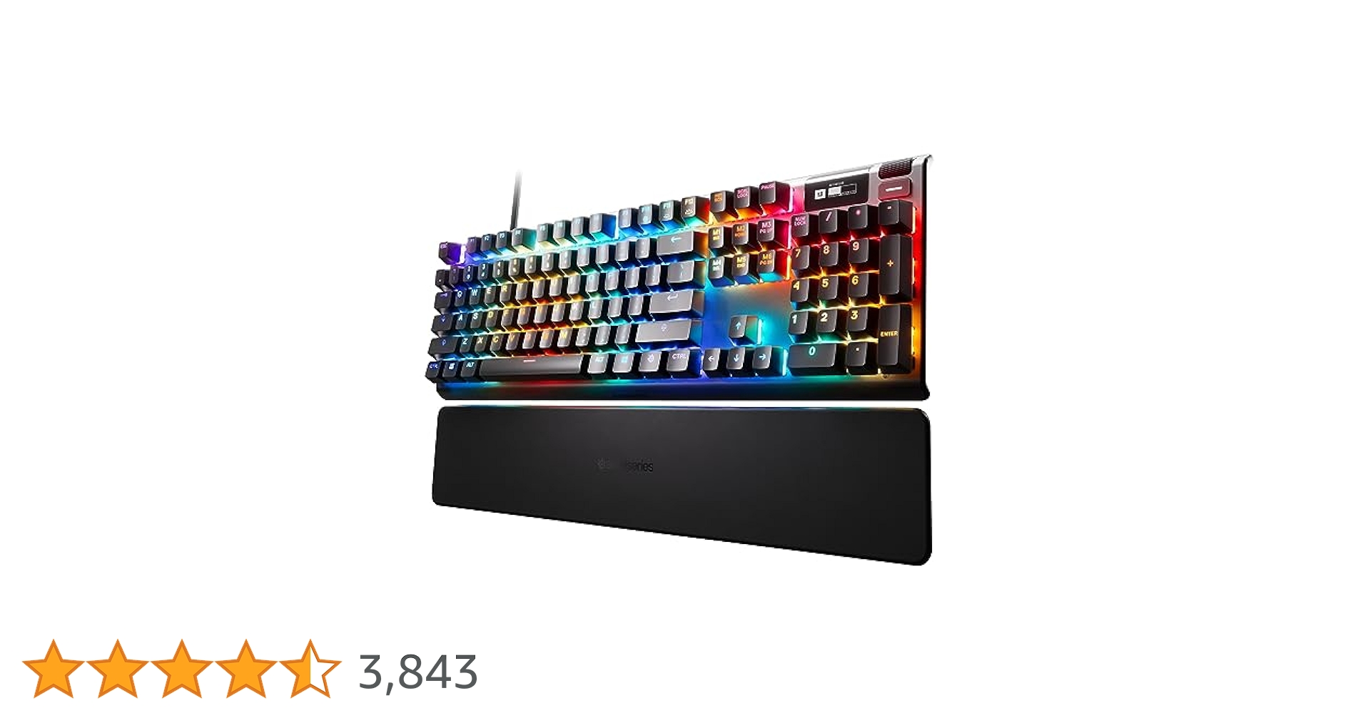 Amazon | SteelSeries Apex Proメカニカルゲーミングキーボード