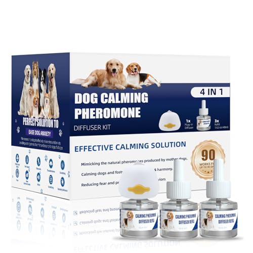 Dog Calming Diffuser 4 in 1 Set Include 1 Dog