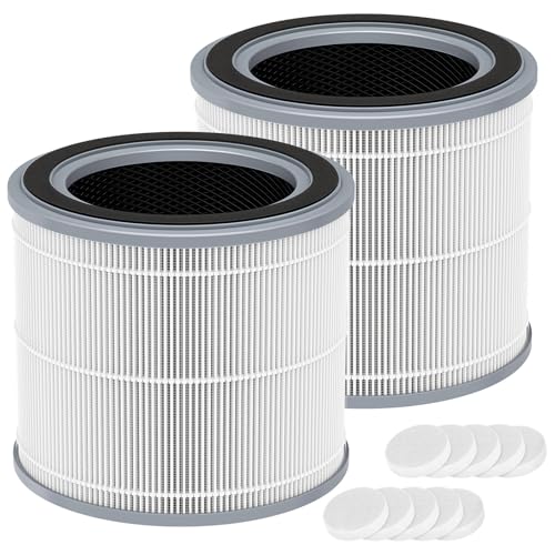 Image of 2 Pack Filter Replacement for Hynik Alviera HH001 Air Puri-fier | 3 Stage Air Filter Replacement Filter for Alviera HH001 Air Puri-fier