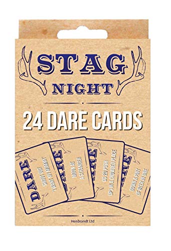 Henbrandt Stag Night Dare Cards Pack of 24