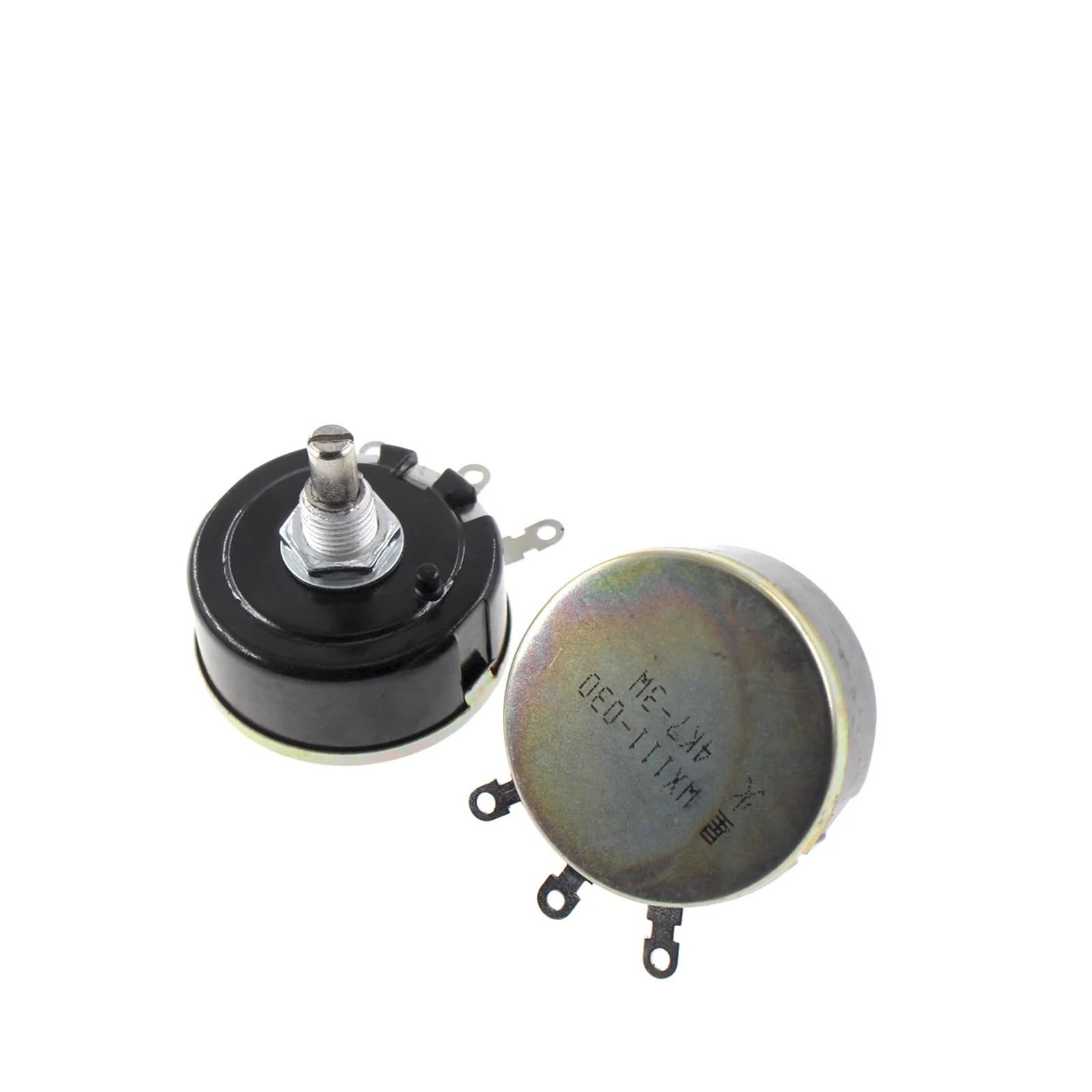 MUHM 5 uds WX111 WX030 3W potenciómetro bobinado de un Solo Giro reóstato Deslizante Resistencia Ajustable, Girar, sentirse Bien, Interruptor de Perilla (Size : 1K Ohm)