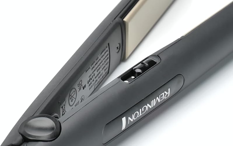 Bild 6 - Remington Glätteisen Ceramic Slim (4-facher Schutz: antistatische Keramik-Turmalin-Beschichtung -gleichmäßige Wärmeverteilung, geringere statische Aufladung & seidiger Glanz) Haarglätter S1510