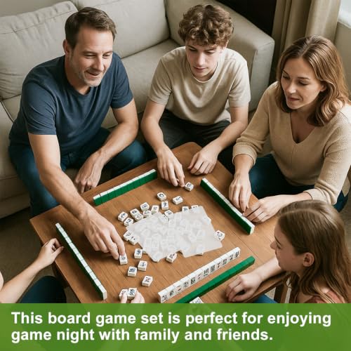 2 piezas mezcladores para fichas de Mahjong PVC durable miniatura 5