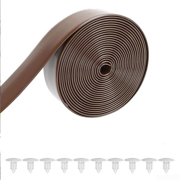 ToolsEvery Replacement PVC Webbing Straps for Outdoor Patio, Lawn, and Beach Chairs — 10 ft Length, 5 cm Width, Weather-Resistant, Clean, Versatile Repair Kit for Garden Furniture Maintenance(Brown) — image 1
