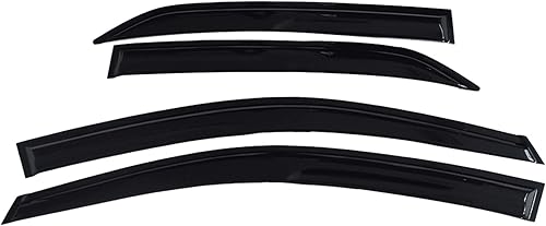 Miniatura 5 de 4 piezas humo ventana ventilación visera lluvia protector deflector reemplazo para Corolla 2009 2010 2011 2012 2013