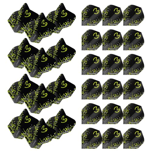 Ailettes de fléchettes Winmau Prism Delta MvG extra épaisses contre l'usure des lancers