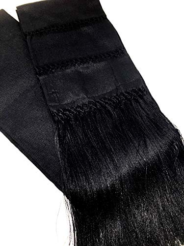 Mexican Reboso accesory Mexican Fiesta Black4