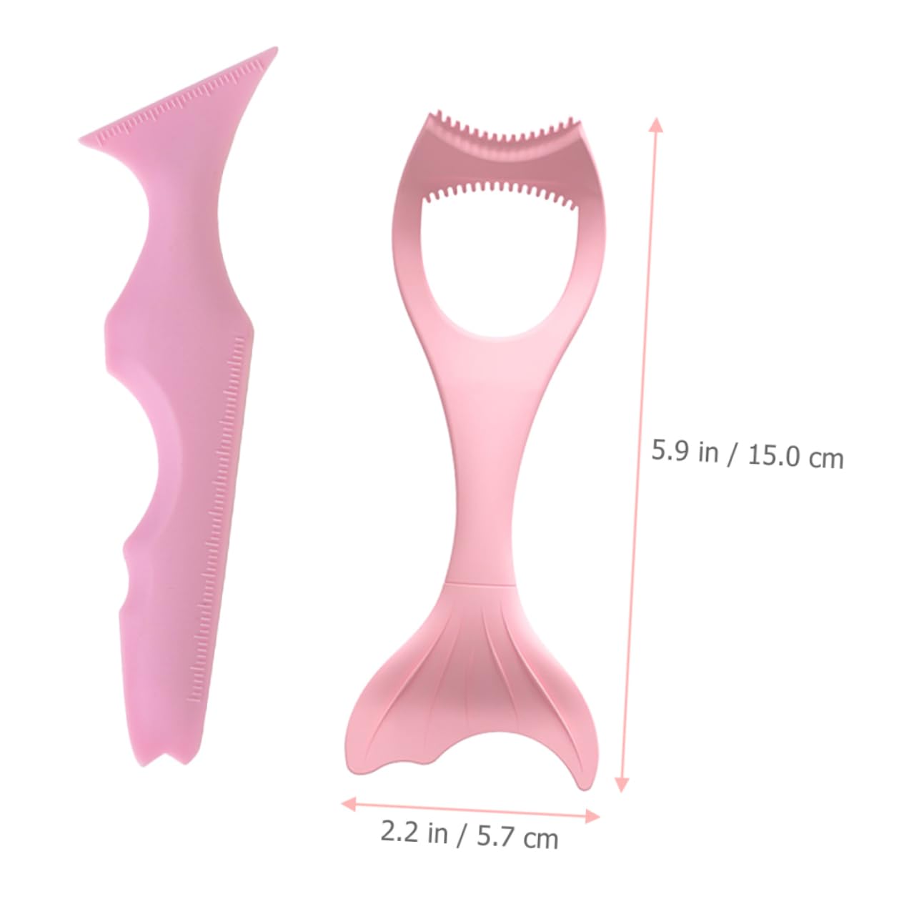 FRCOLOR 10piezas Plantilla De Delineador De Ojos De Silicona Herramienta De Maquillaje Para Ojos y Delineador Accesorio Práctico Para Mujeres Fácil De Usar y Reutilizable