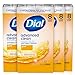 Dial Antibacterial Deodorant Bar Soap, Advanced Clean Gold, 4 Oz, 32 Bars, Round the Clock Odor Protection, Dermatologist Tested, With Clean Rinse Technology