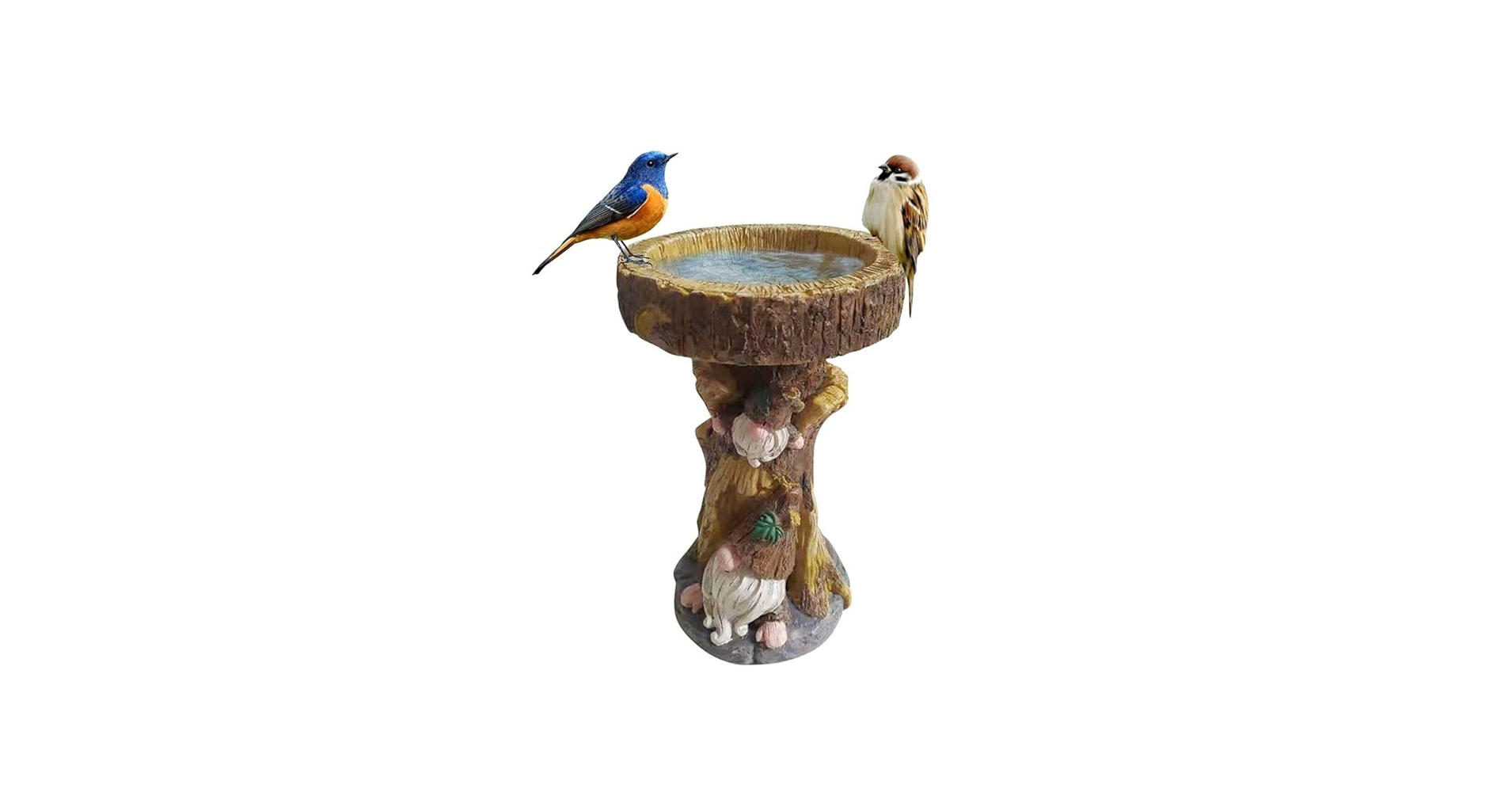 Amazon.co.jp: 縦型バードフィーダー 樹脂製 バードバス 飲料噴水 装飾