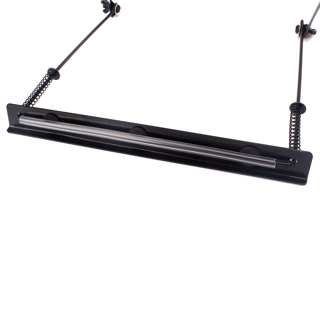 Alnicov Supporto per armonica Supporto per collo Supporto per armoniche a 24 fori Nero