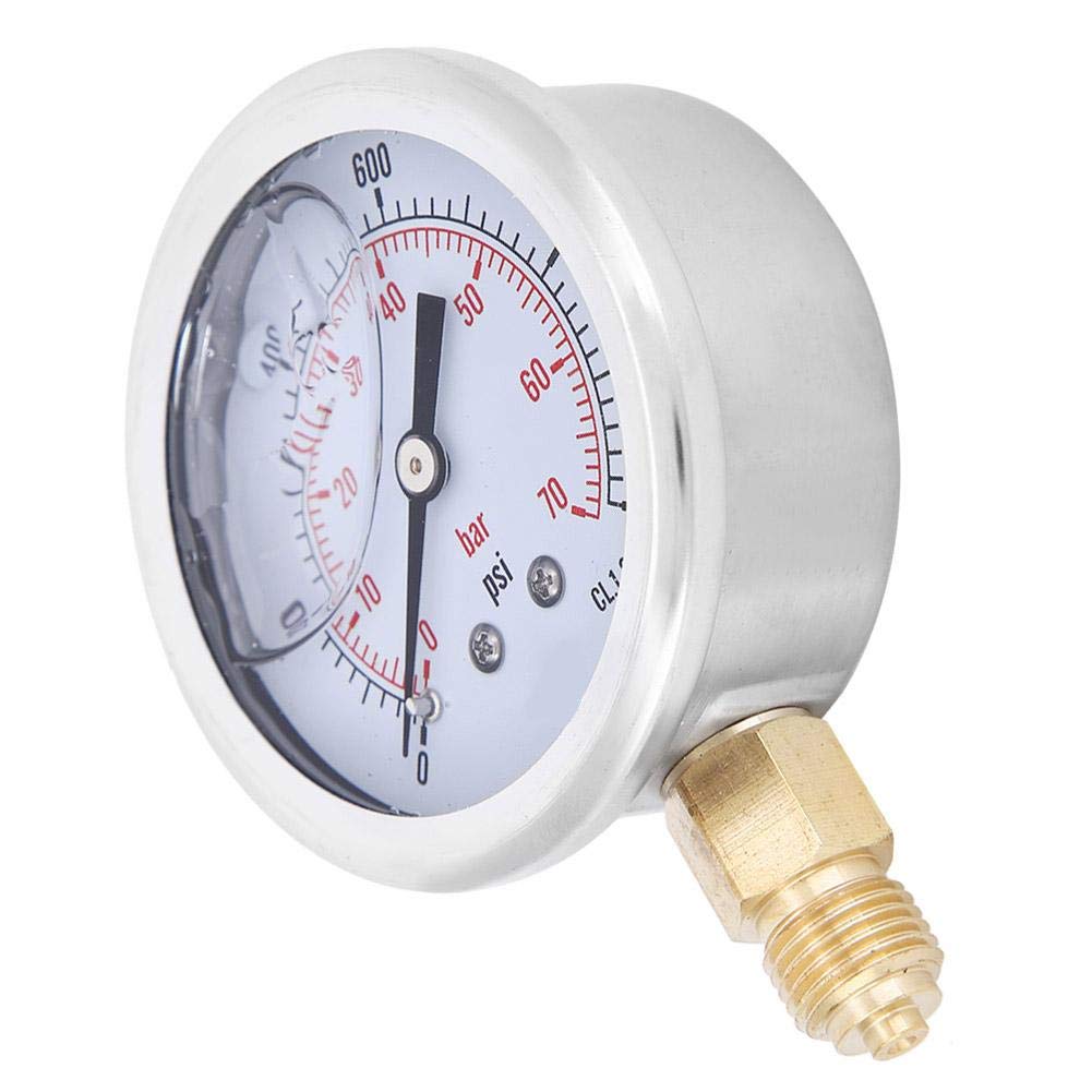 0-70bar Manometer 1/4BSP Y60 Manometer 0-1000psi Radialdruckmesser