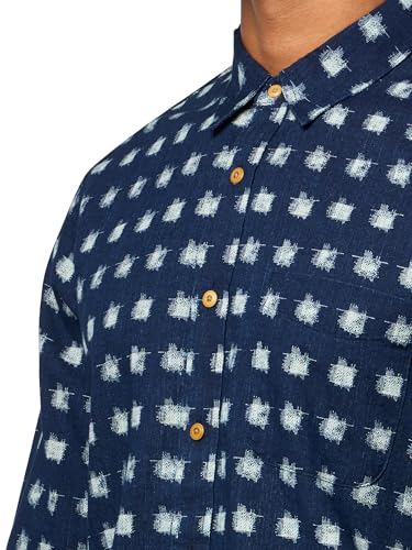 Lucky Brand Men's Printed 1 Pocket Long Sleeve Shirt3