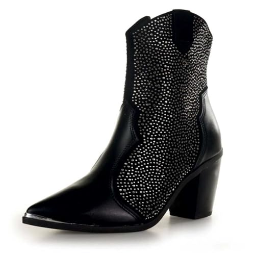 Bota Texana Com Brilho Feminino Vizzano 3070.111