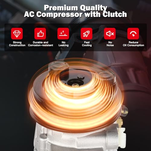 Image of Air Conditioning Compressor for Saturn L200 L300 LW200 L100 LS LS1 LW1 2.2L