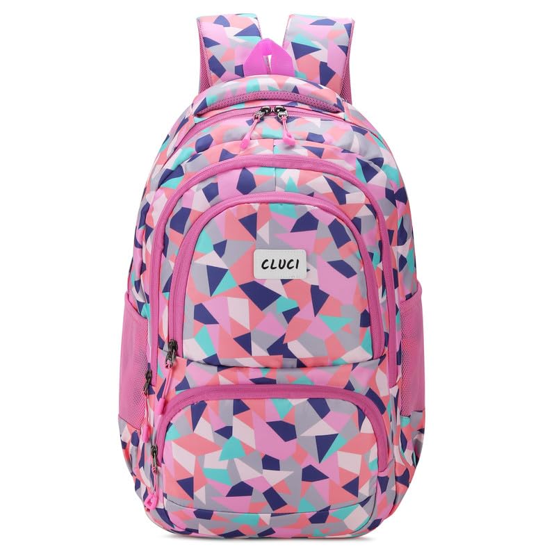 Backpack for Women & Girls - 3 compartments, School Bags for Girls, Stylish and Trendy College Backpacks, 30 L Water Resistant and Lightweight Bags for School-image-26