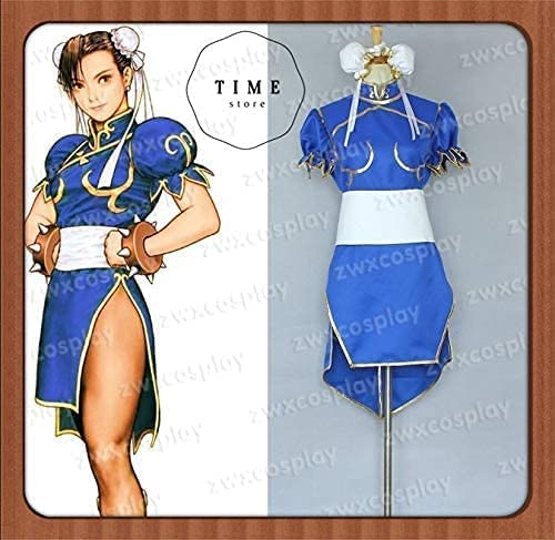 Amazon | 漫刺COS コスプレ衣装 ストリートファイターII 春麗/色