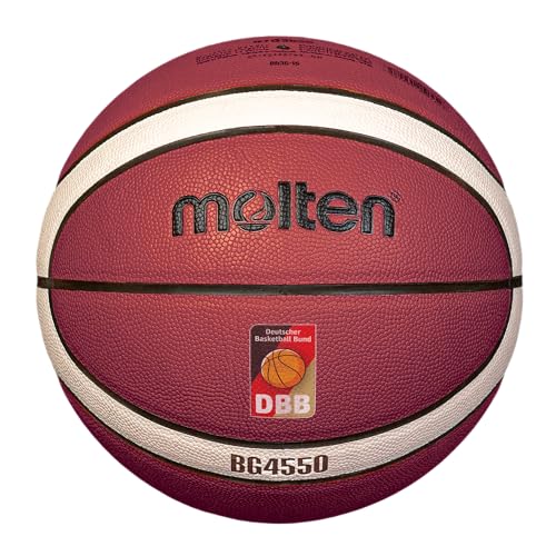Molten BG4550 Basketbäll, Orange/Ivory, 7