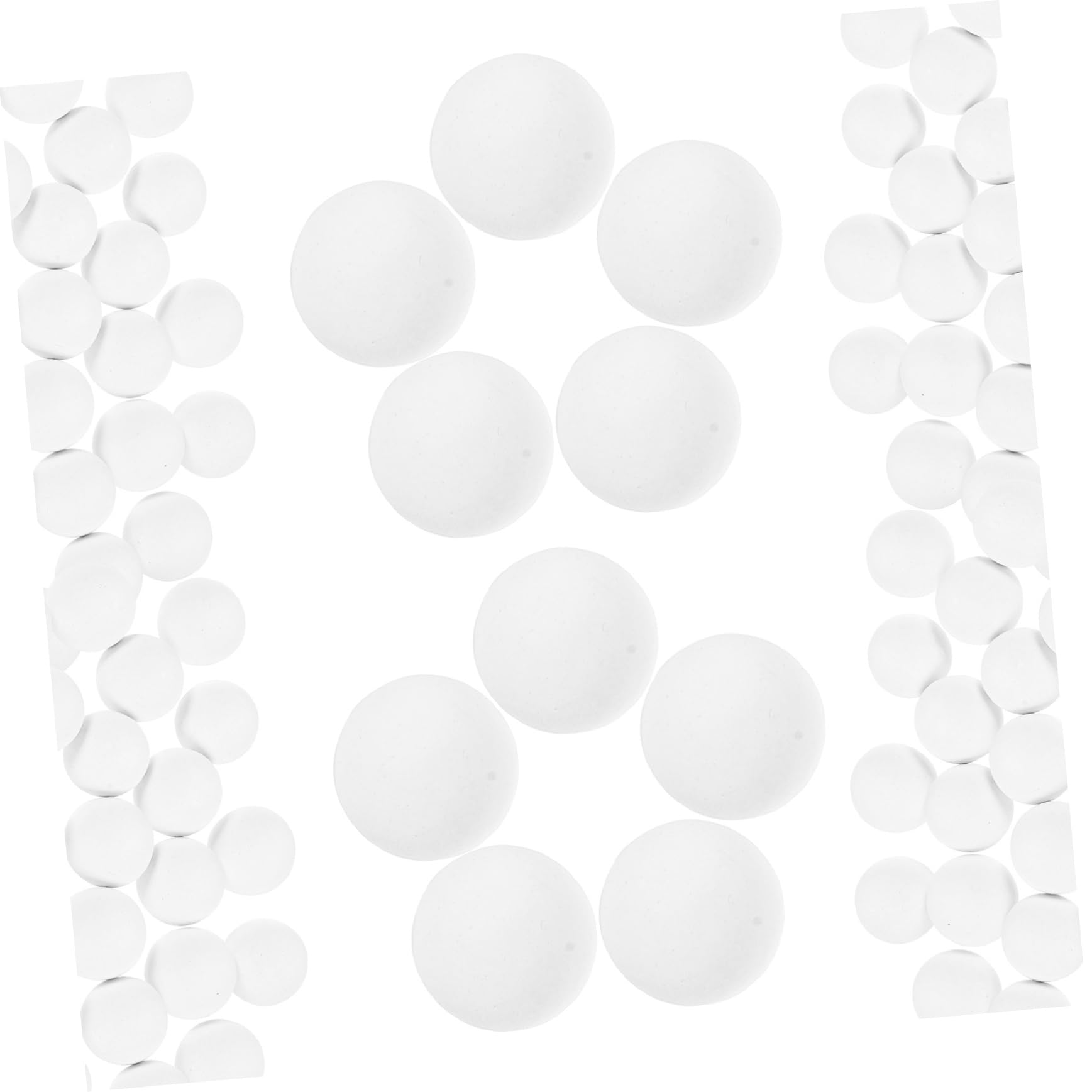 MAGICLULU 2 Stück Gebackene Gebackene Bohnen Essentials Backperlen Bohnen Backen Backzubehör Zubehör Backen Weiß Keramik