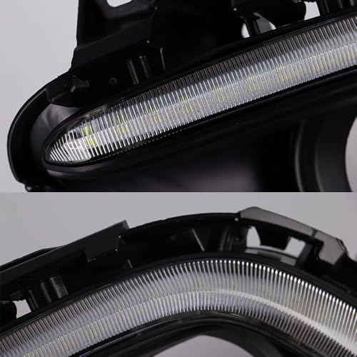 Phare antibrouillard LED Mazda 6 2014 feu de jour DRL jaune clignotant - 4