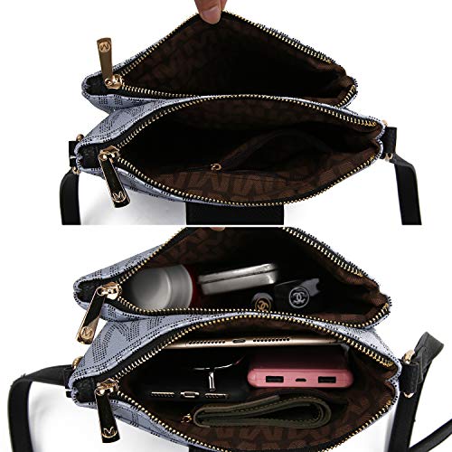 Image of MKF Collection Crossbody Bags for women, Vegan Leather Shoulder Bag Handbag Purse Adjustable strap, Messenger Bag by Mia K | Adjustable strap, Messenger