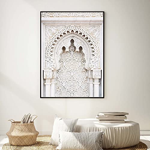 Marrakech Marocain Ornement Murale Art Prints Bohème Murale Toile tableau Peinture Boho Affiche Imprimer Tableaux Cover