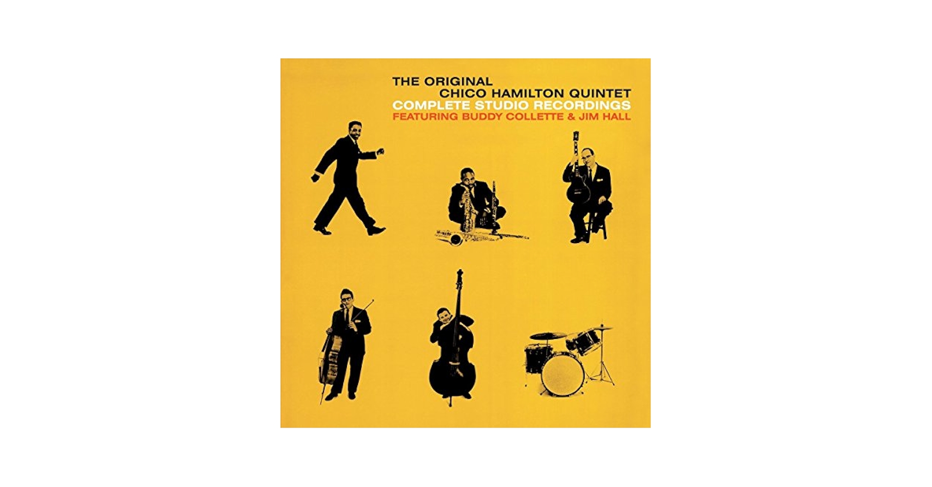 HAMILTON,CHICO QUINTET - Complete Studio Recordings + Bonus