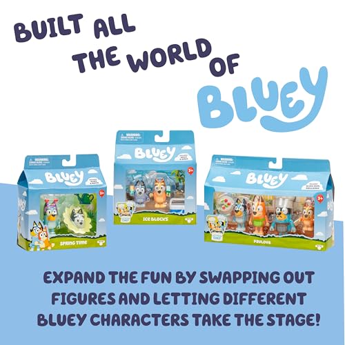 Bluey Chef Playset 51% Off - Only $7.20 for 4-Pack Toy Figures