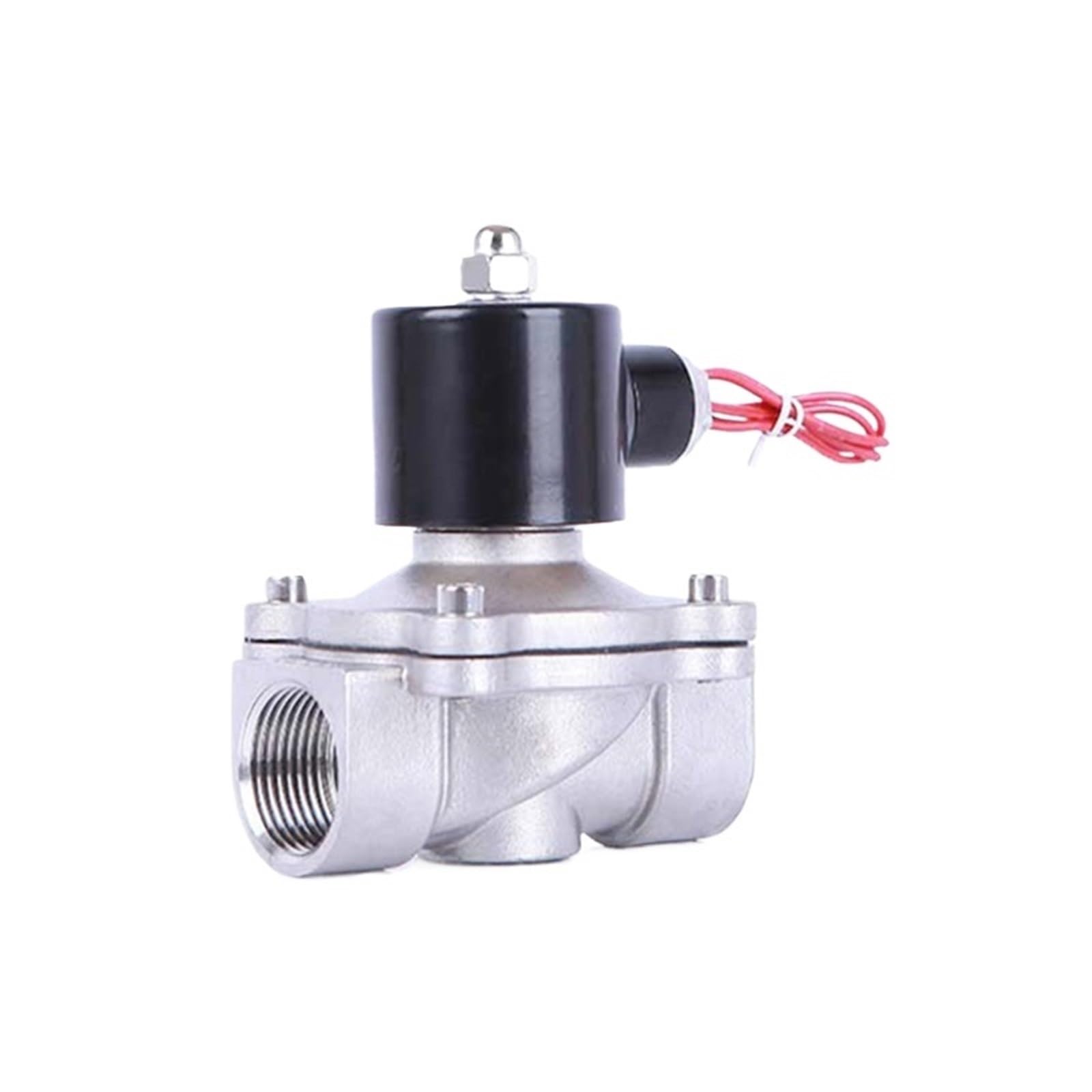 1 cal 24 V 2W250-250-25 (NPT,12VDC) elektryczny zawór elektromagnetyczny ze stali nierdzewnej