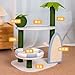 ZWSYQXIU Cat Tree Activity Indoor Outdoor Post Beach Coconut Trees Cat Tree for Indoor Cats Sisal Scratching Posts Tower