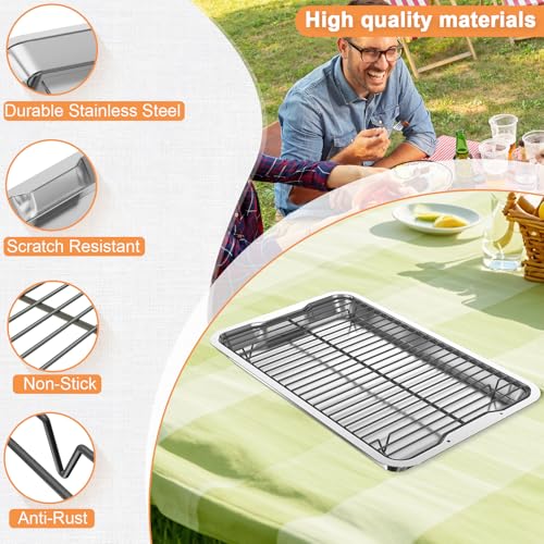 Premium-Cookware-Set-for-Ninja-Foodi-Neverstick-Pan-Baking-Sheet-Set-with-Rack-for-Bacon-Pizza-Oven-Safe-up-to-500F-with-10-x-15-Baking-Pan-Non-Stick-Wire-Cooling-Rack-Dishwasher-Safe Premium Cookware Set for Ninja Foodi Neverstick Pan Baking Sheet Set with Rack for Bacon Pizza Oven Safe up to 500F with 10 x 15 Baking Pan Non Stick Wire Cooling Rack Dishwasher Safe